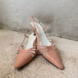 Dolce & Gabbana pink nude kitten heel EU 38.5/US 8